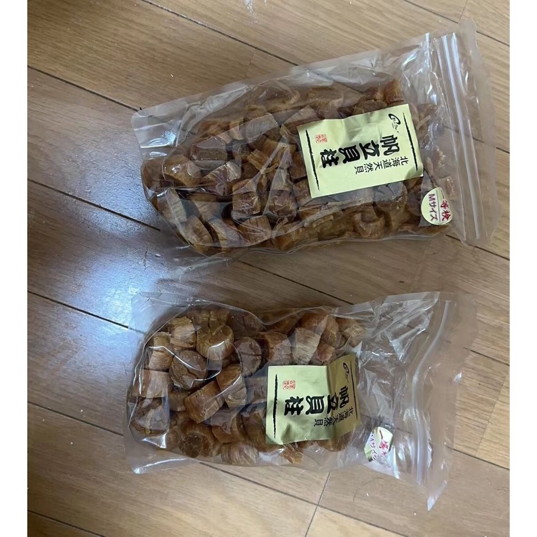 北海道産干し帆立貝柱 1等検 Mサイズ 500g*2