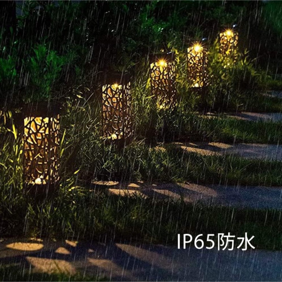 ソーラーライト❤️屋外8個セット LEDガーデンライト 埋め込み式 IP65防水の通販 by 24時間発送☆｜ラクマ