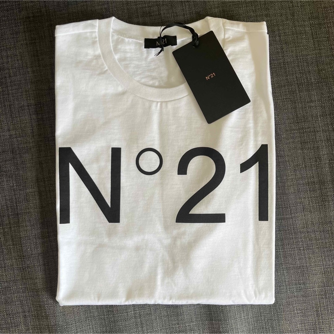 N°21 kids ヌメロヴェントゥーノ キッズ  ロゴTシャツ