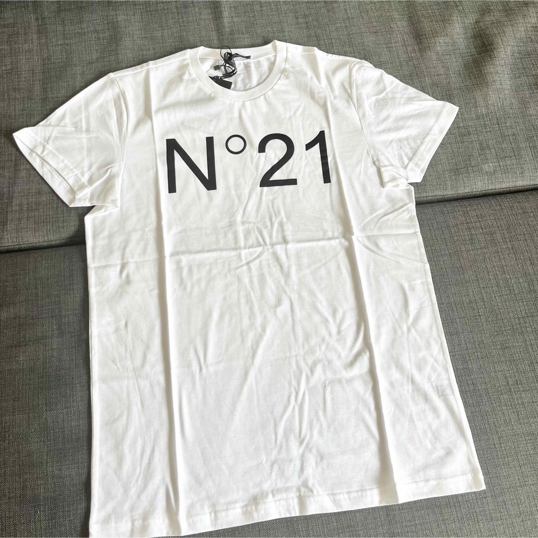 N°21 kids ヌメロヴェントゥーノ キッズ  ロゴTシャツ