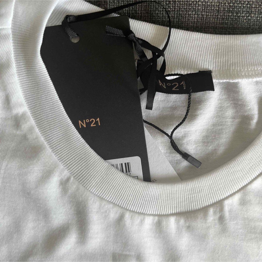 N°21 - N°21 kids ヌメロヴェントゥーノ キッズ ロゴ Tシャツ の通販