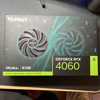 エヌビディア(NVIDIA)の【美品】Palit GeForce RTX 4060 Dual 8G(PCパーツ)