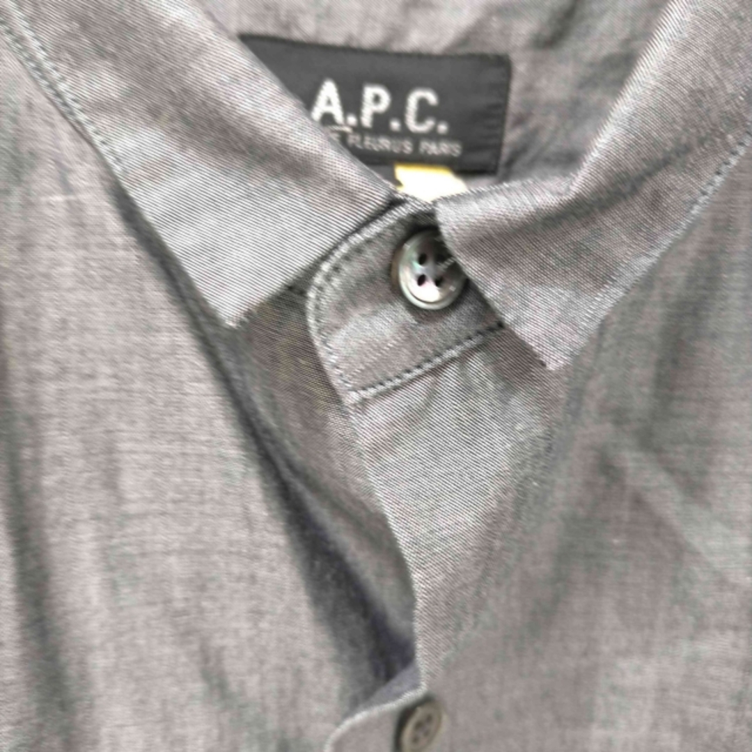 A.P.C(アーペーセー)のA.P.C.(アーペーセー) ノースリーブコットンシャツ レディース トップス レディースのトップス(シャツ/ブラウス(半袖/袖なし))の商品写真