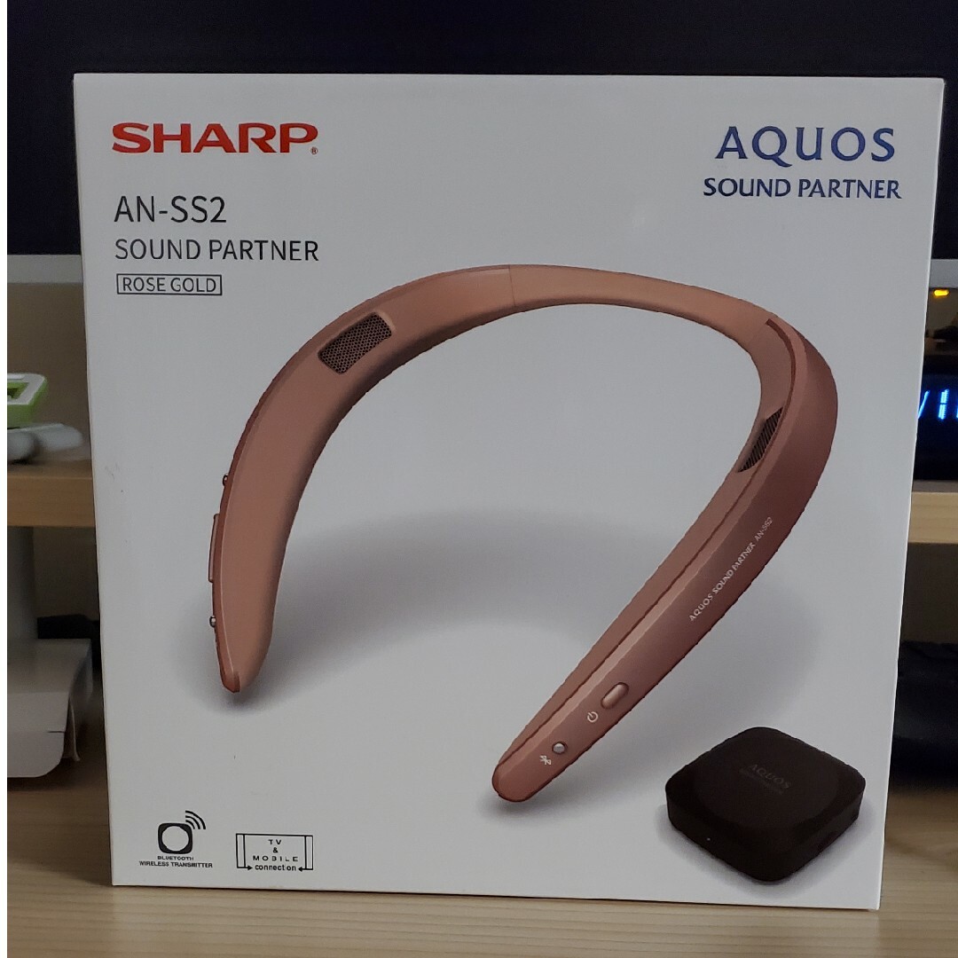 SHARP - SHARP AQUOS サウンドパートナー ウェアラブル ネック
