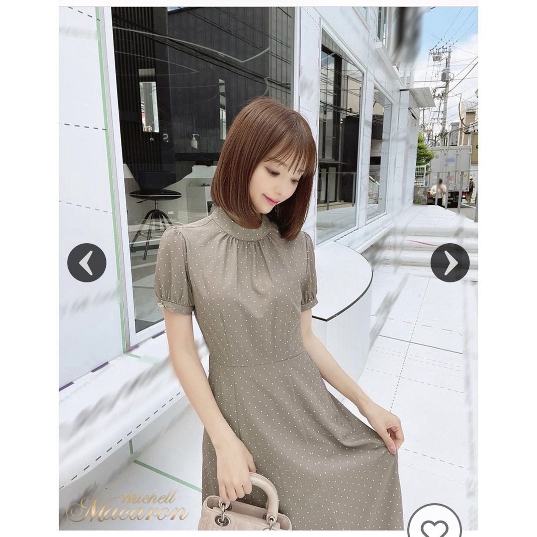 michellMacaron - ミシェルマカロン バックリボンドット michellMacaron - ミシェルマカロン バックリボンドット