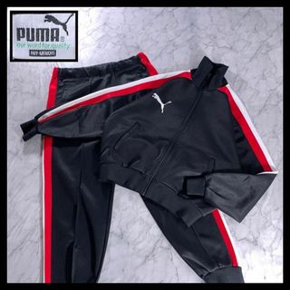 プーマ(PUMA)の90s PUMA 短丈 ハイネック トラックジャケット ジャージ セットアップ(ジャージ)