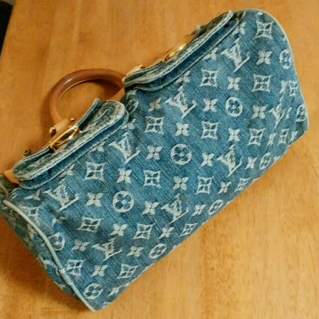 LOUIS VUITTON(ルイヴィトン)の正規品 ルイヴィトン ネオ スピーディー デニム ハンド バッグ モノグラム 春 レディースのバッグ(ハンドバッグ)の商品写真