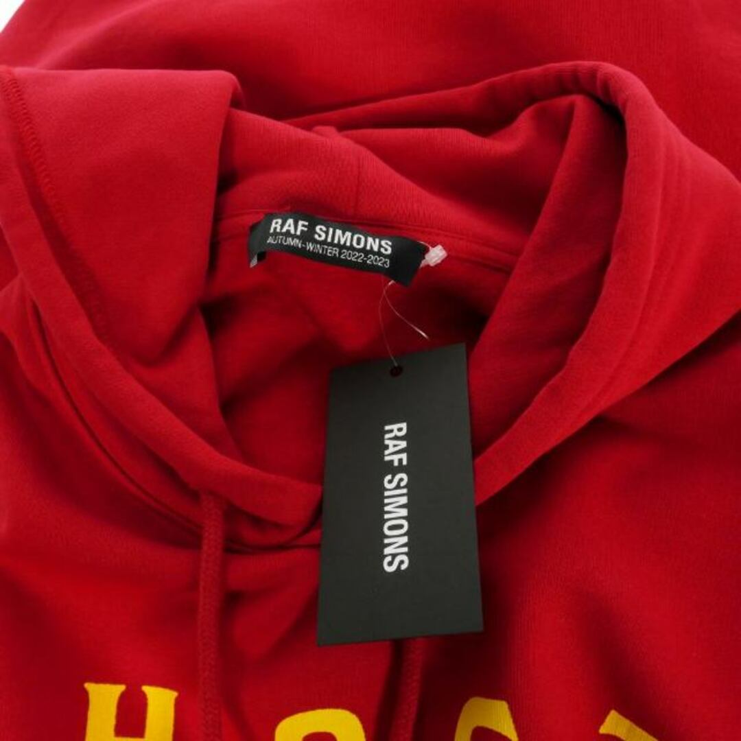 RAF SIMONS(ラフシモンズ)のラフシモンズ 22AW Ghost Hooide ゴースト パーカー M 赤 メンズのトップス(パーカー)の商品写真