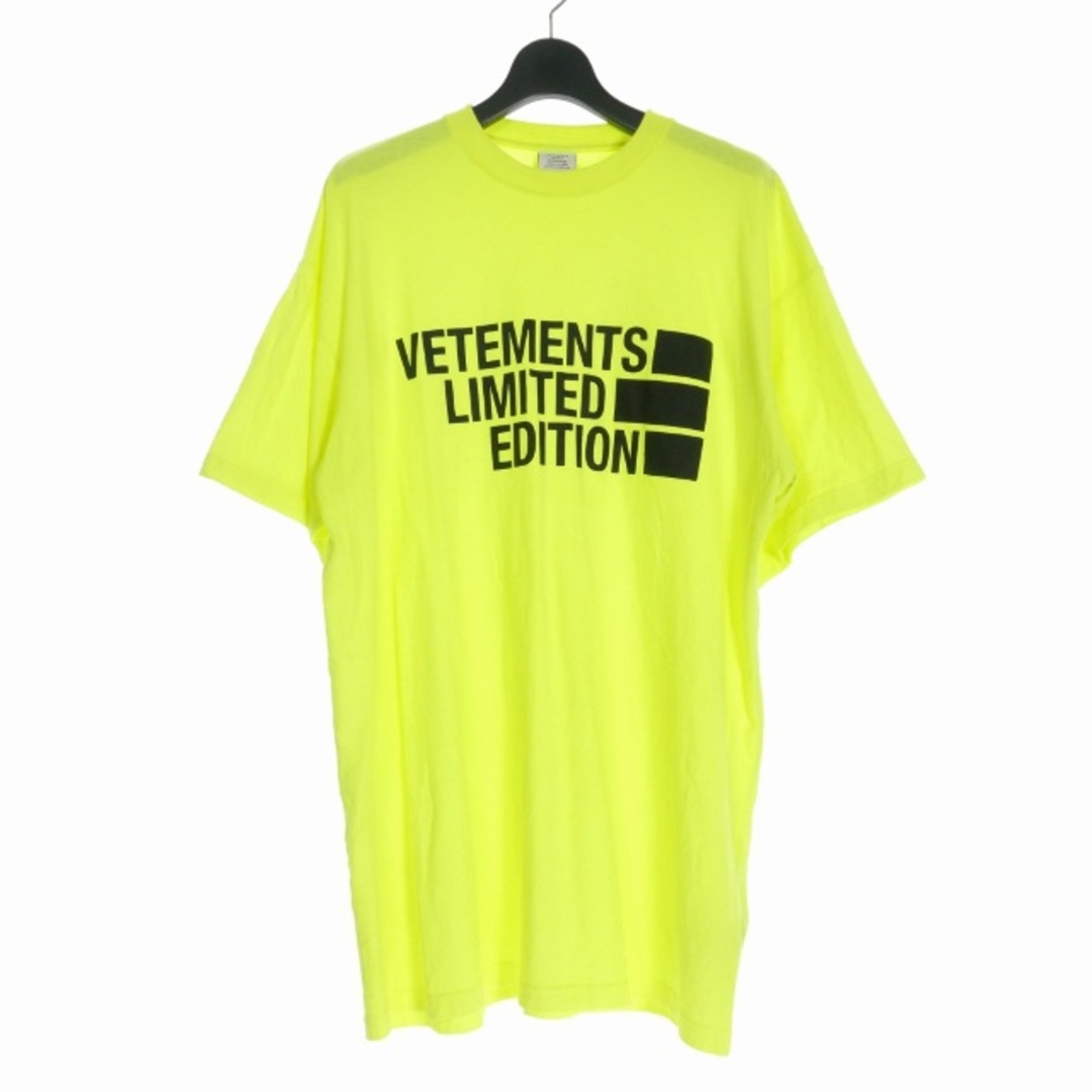 ヴェトモン VETEMENT ロゴ リミット エディション Tシャツ 半袖