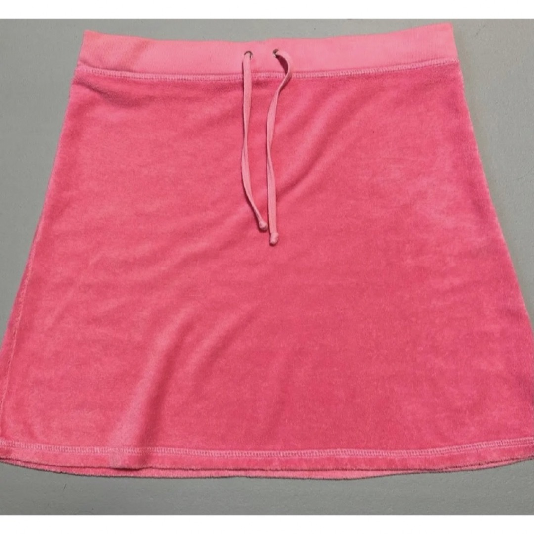 Juicy Couture(ジューシークチュール)のJUICY COUTURE スカート　パイル生地　ピンク　レディース レディースのスカート(ミニスカート)の商品写真
