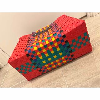Marni - 【marni flower cafe】ピクニックトートバッグ⭐︎赤チェック