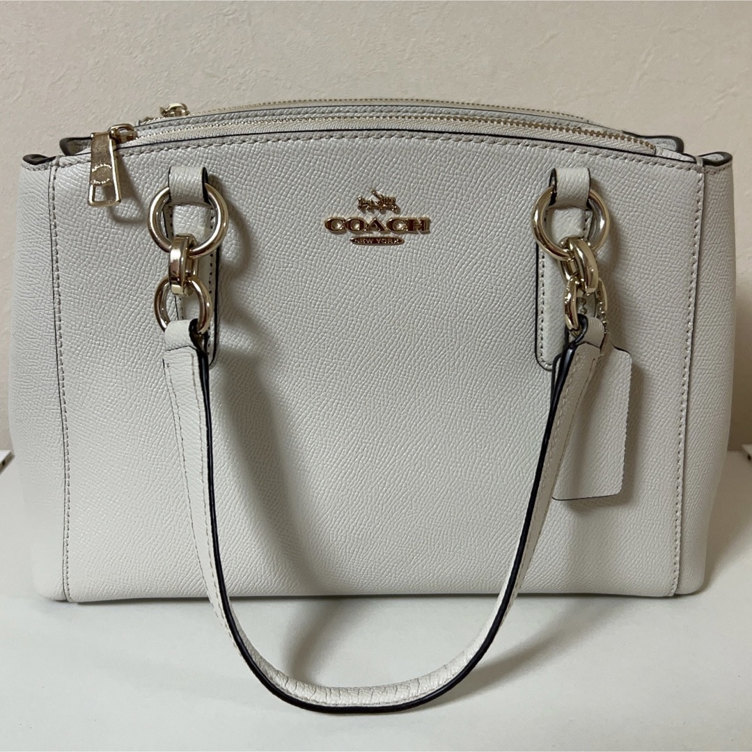 極美品　COACH コーチ ショルダーバッグ 2WAY F25896 レザー