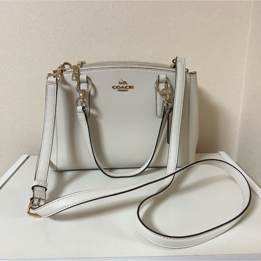 極美品　COACH コーチ ショルダーバッグ 2WAY F25896 レザー