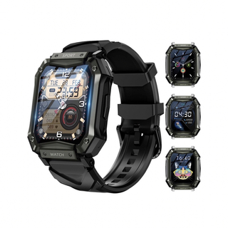 2023年最新スマートウォッチBluetooth1.65インチ画面定価8800円(腕時計(デジタル))