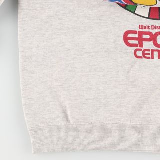 古着 90年代 DISNEY MICKEY MOUSE ミッキーマウス EPCOT CENTER ... 80年代 DISNEY MICKEY MOUSE ミッキーマウス EPCOT CENTER キャラクタースウェットシャツ トレーナー USA製 メンズM ヴィンテージ /eaa369321