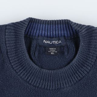 ノーティカ NAUTICA コットンニットセーター メンズXL /eaa366784