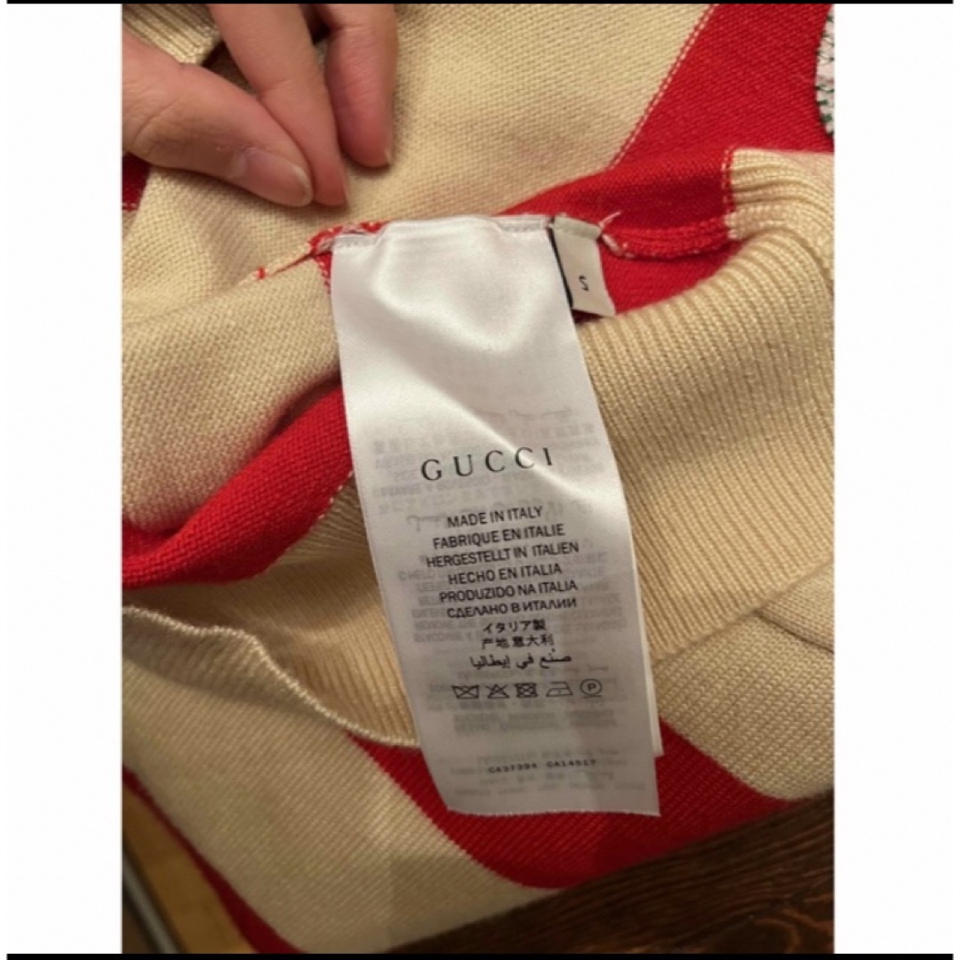 Gucci(グッチ)のGUCCI ポロニット　テテ着用 メンズのトップス(ポロシャツ)の商品写真