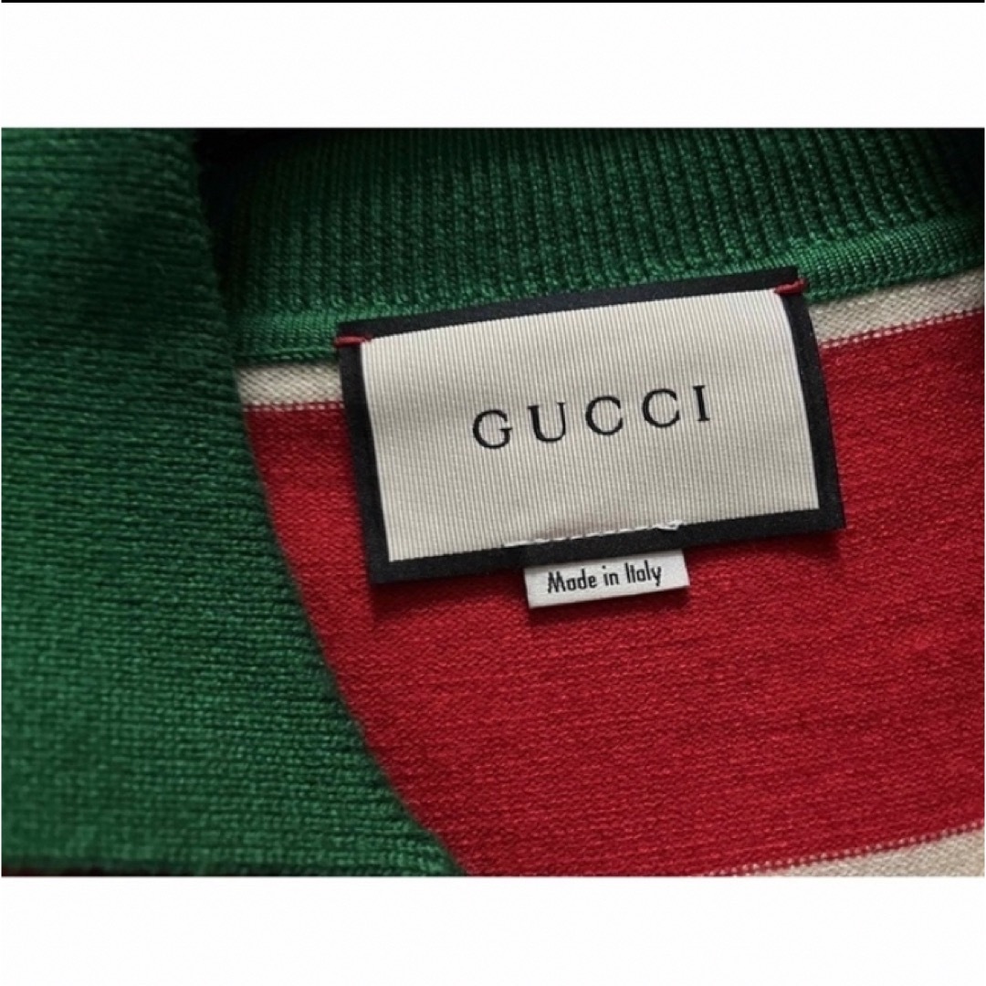 Gucci(グッチ)のGUCCI ポロニット　テテ着用 メンズのトップス(ポロシャツ)の商品写真