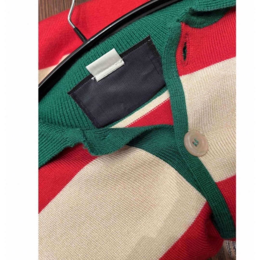 Gucci(グッチ)のGUCCI ポロニット　テテ着用 メンズのトップス(ポロシャツ)の商品写真