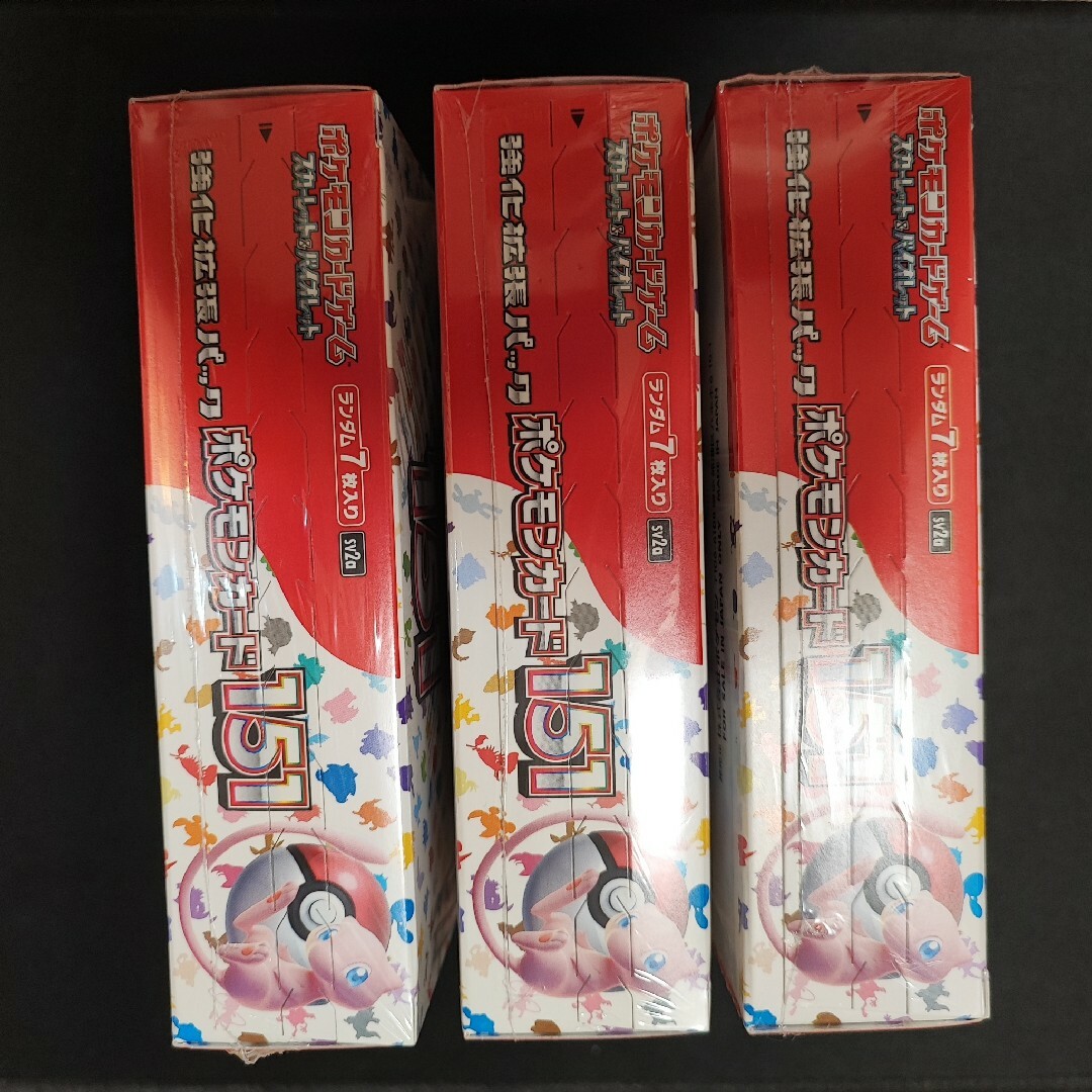 ポケモン - ポケモンカード151 3BOX シュリンク付きの通販 by キバ's