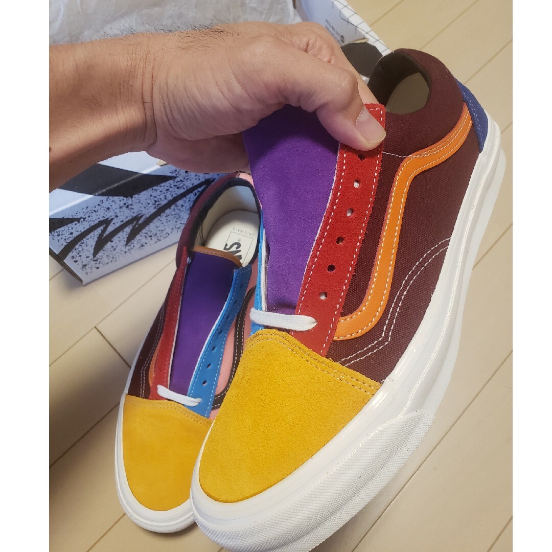 新品未使用VANS OG OLD SKOOL LX MULTI 29cmメンズ