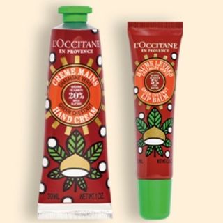 ロクシタン(L'OCCITANE)の値下げ！！ロクシタン　アップルマロン シア ハグ&キス(リップケア/リップクリーム)