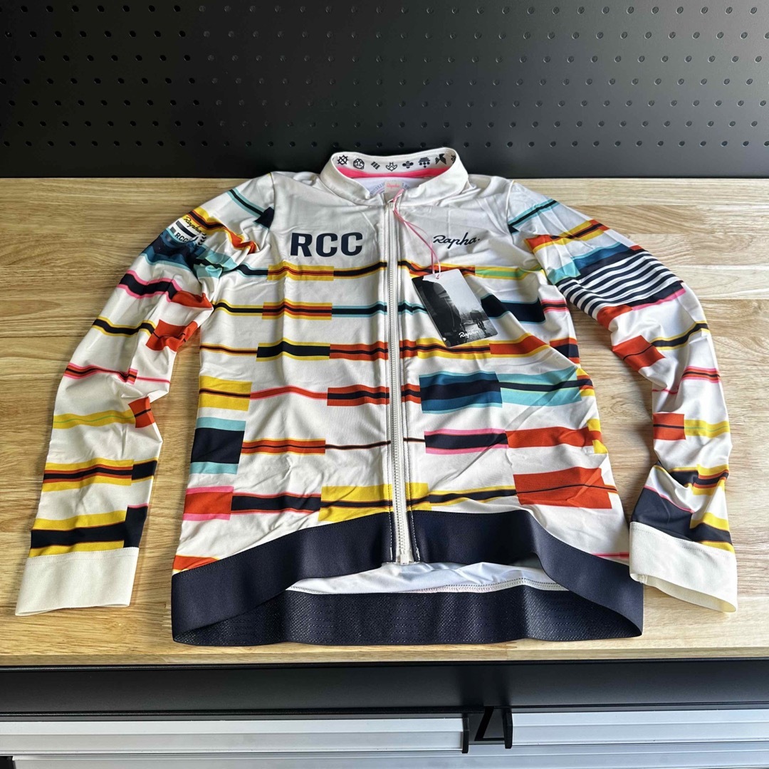 新品ラファ Rapha RCCジャージANNUAL JERSEYサイクルジャージ スポーツ/アウトドアの自転車(ウエア)の商品写真