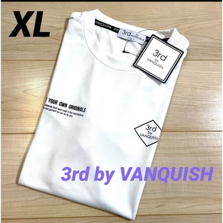 サードバイヴァンキッシュ(3rd by VANQUISH)の【新品】3rd by VANQUISH Tシャツ ホワイト　XL(LL)朝倉未来(Tシャツ/カットソー(半袖/袖なし))
