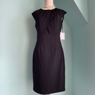 カルバンクライン(Calvin Klein)の★新品★CalvinKlein★カルバンクライン★ワンピース★ノースリーブ★黒★(ひざ丈ワンピース)