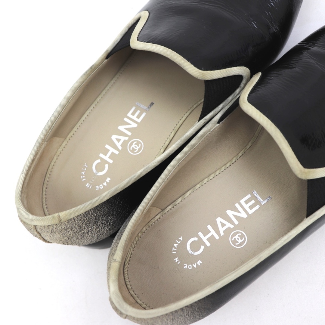 CHANEL シャネル　パテントローファー