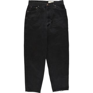 Eddie Bauer BOOT CUT ユーズト加工ブラックデニム　32×32