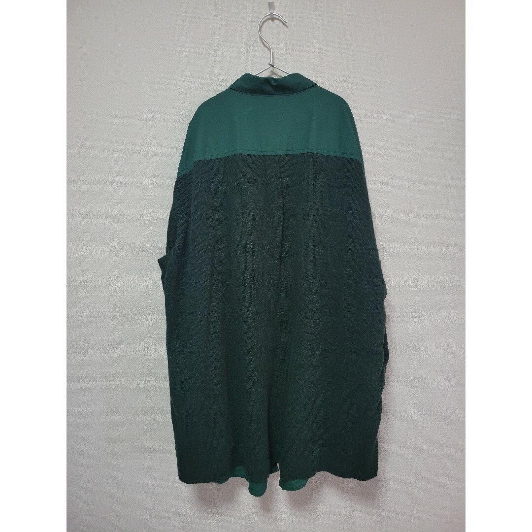stein Oversized knit combination shirt