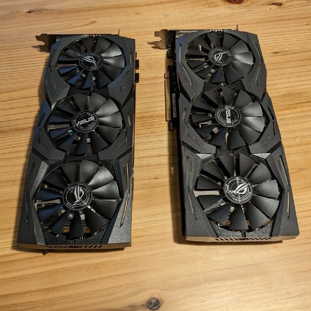 【バラ売り可】ASUS STRIX GTX 1080ti 11GB x2