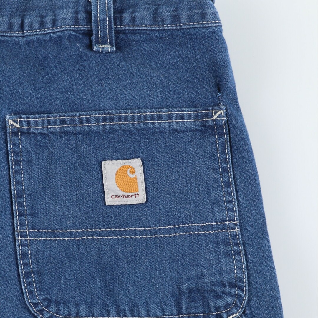 carhartt(カーハート)の古着 カーハート Carhartt Dungaree Fit デニムペインターパンツ メンズw34 /eaa360394 メンズのパンツ(ワークパンツ/カーゴパンツ)の商品写真