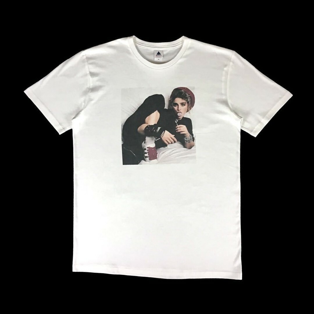 新品 マドンナ 80年代 ファッション 洋楽  風船ガム キャンディ Tシャツ メンズのトップス(Tシャツ/カットソー(半袖/袖なし))の商品写真