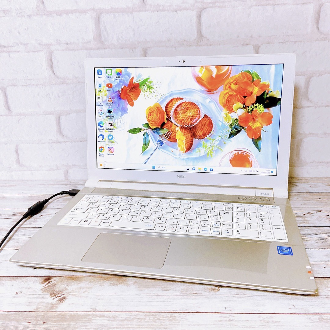 NEC - 2017年製✨メモリ8GB&SSD搭載‼Windows11✨薄型ノートパソコン
