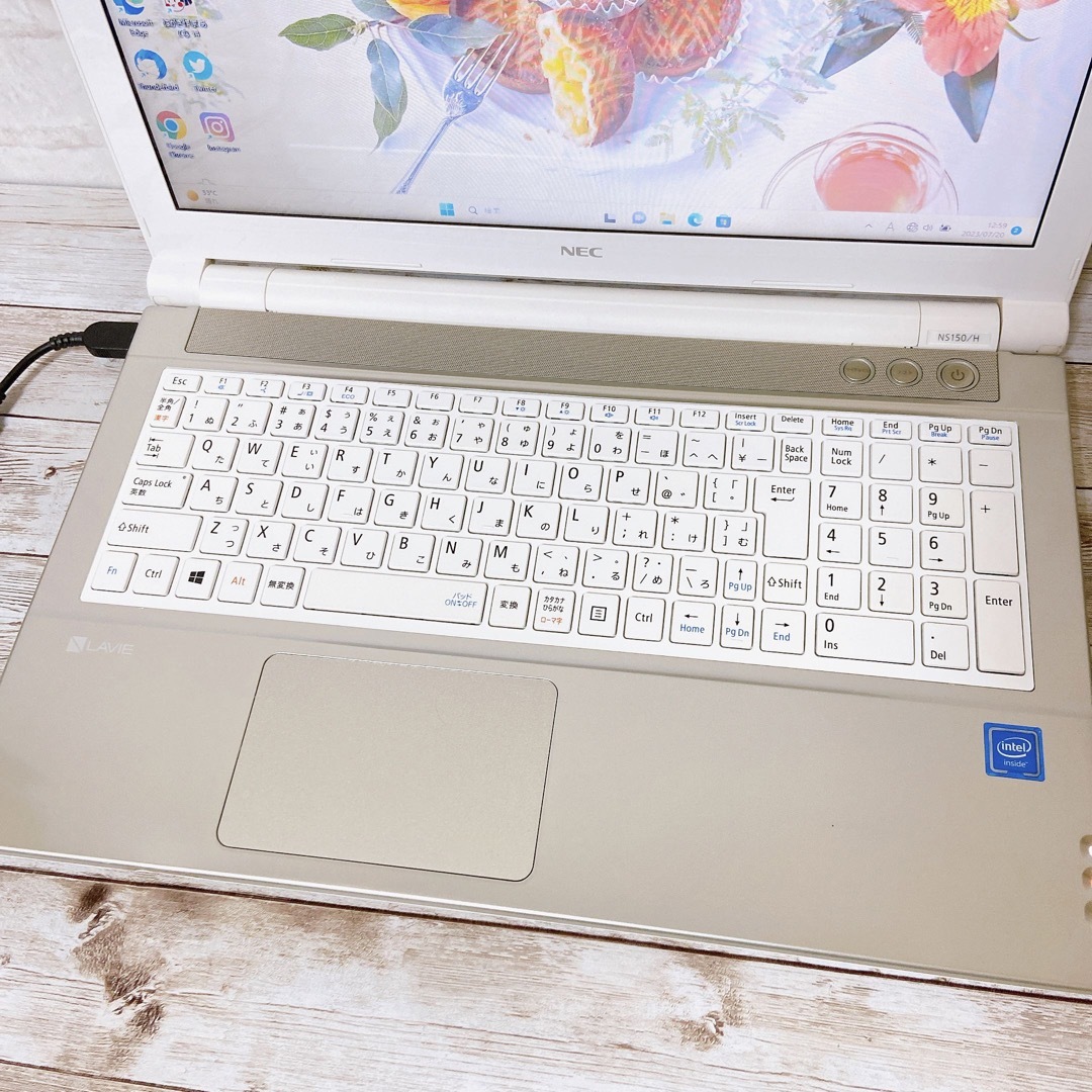 NEC - 2017年製✨メモリ8GB&SSD搭載‼Windows11✨薄型ノートパソコン
