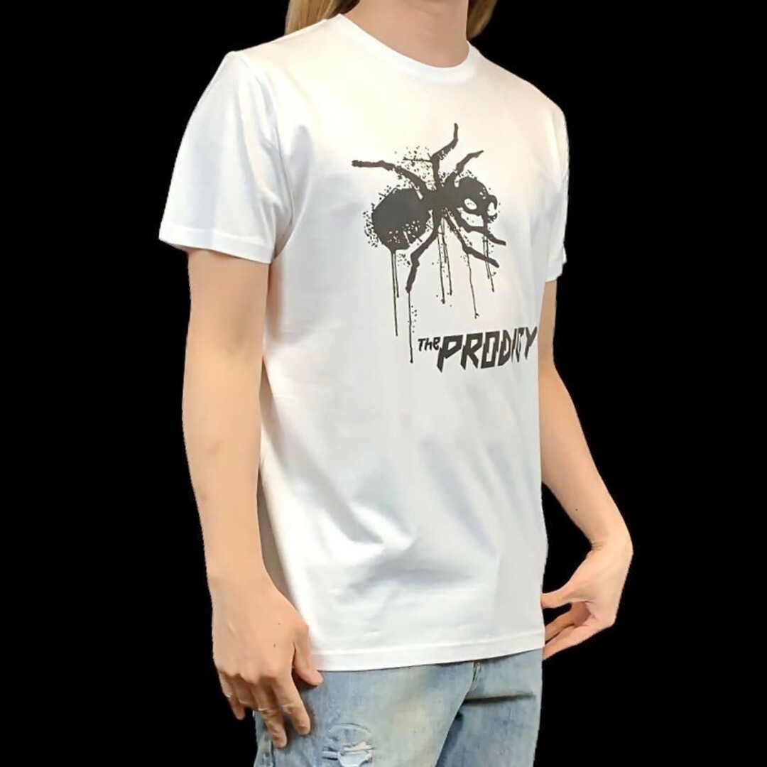 新品 プロディジー PRODIGY 蟻 90年代 テクノ ロック ロゴ Tシャツ