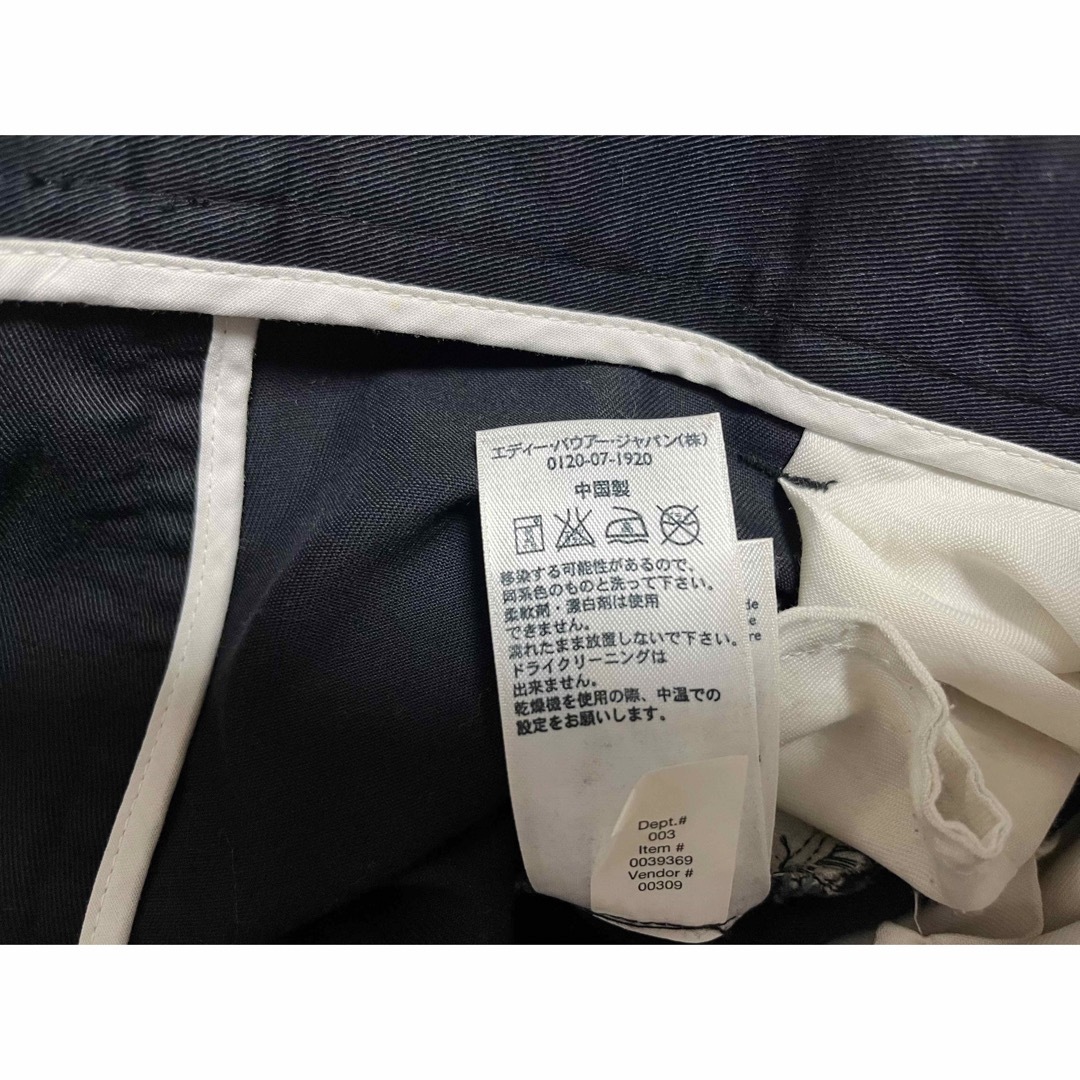 Eddie Bauer(エディーバウアー)の【Eddie Bauer】スラックス ネイビー Lサイズ メンズのパンツ(スラックス)の商品写真