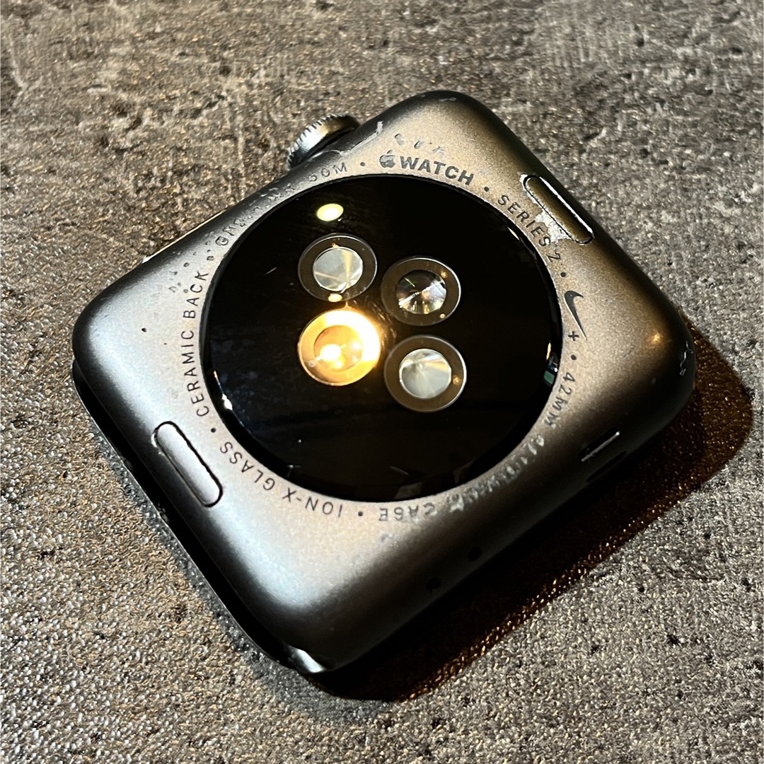 Apple Watch Series2 Nike+ 42mm MQ1M2J/A - 腕時計(デジタル)