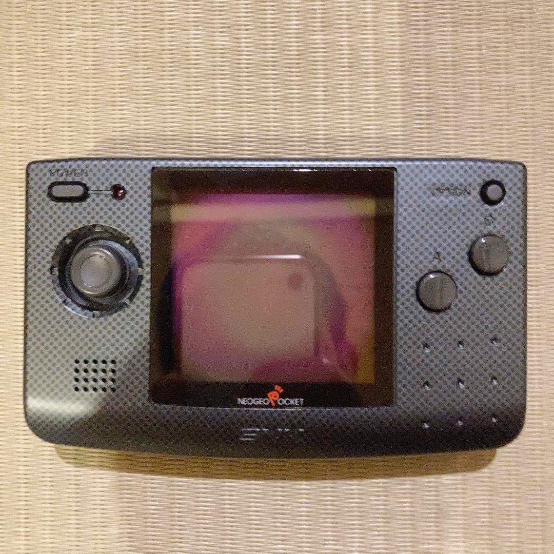 SNK ネオジオポケット カーボンブラック 本体 - 携帯用ゲーム機本体