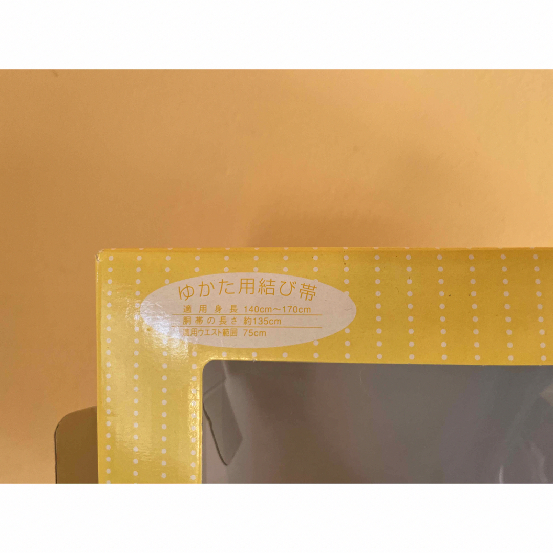 しまむら(シマムラ)の浴衣 結び帯 作り帯 ピンク×シルバー レディースの水着/浴衣(浴衣帯)の商品写真