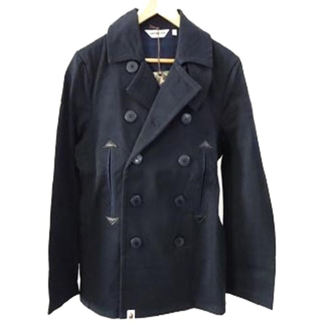 エイプ A BATHING APE Pコート スウェット 未使用 - ダッフルコート