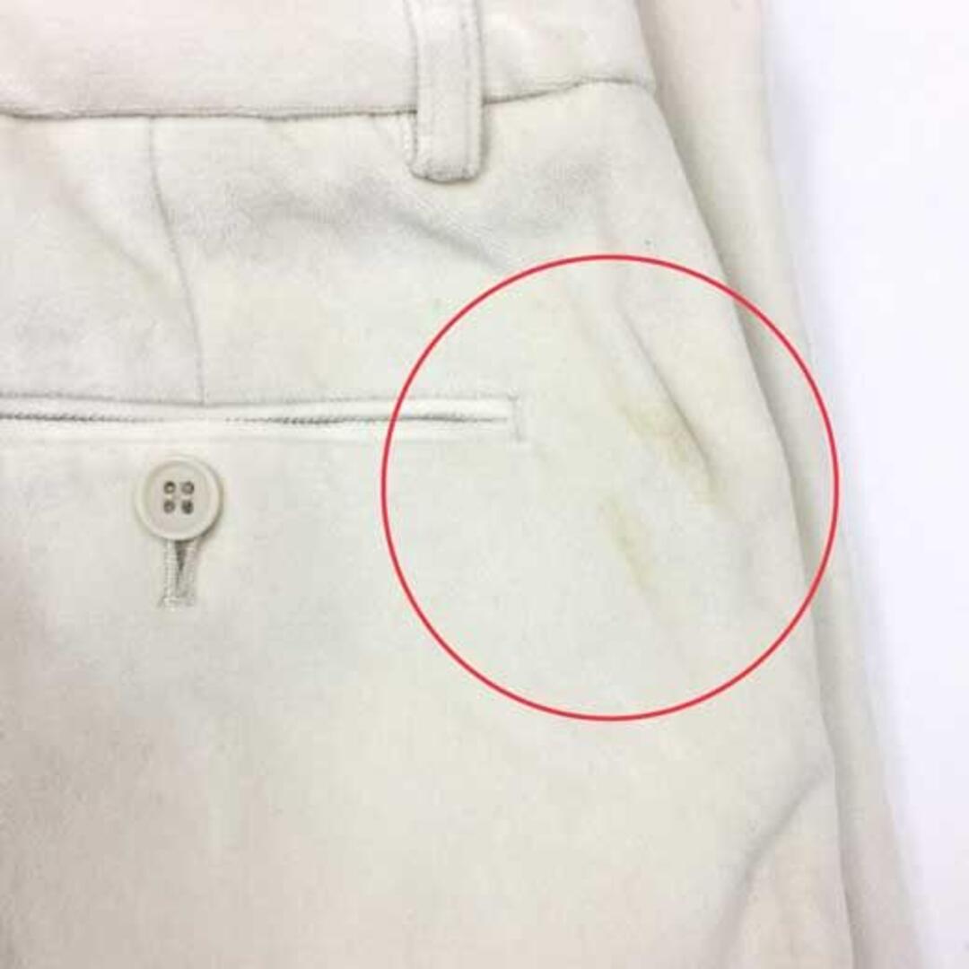 セオリー Theory ベロアパンツ 白 中古の通販 by ブランド楽市_浜松's