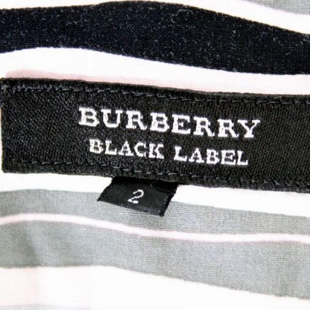 BURBERRY(バーバリー)のバーバリーブラックレーベル BURBERRY BLACK LABEL 半袖シャツ メンズのトップス(シャツ)の商品写真