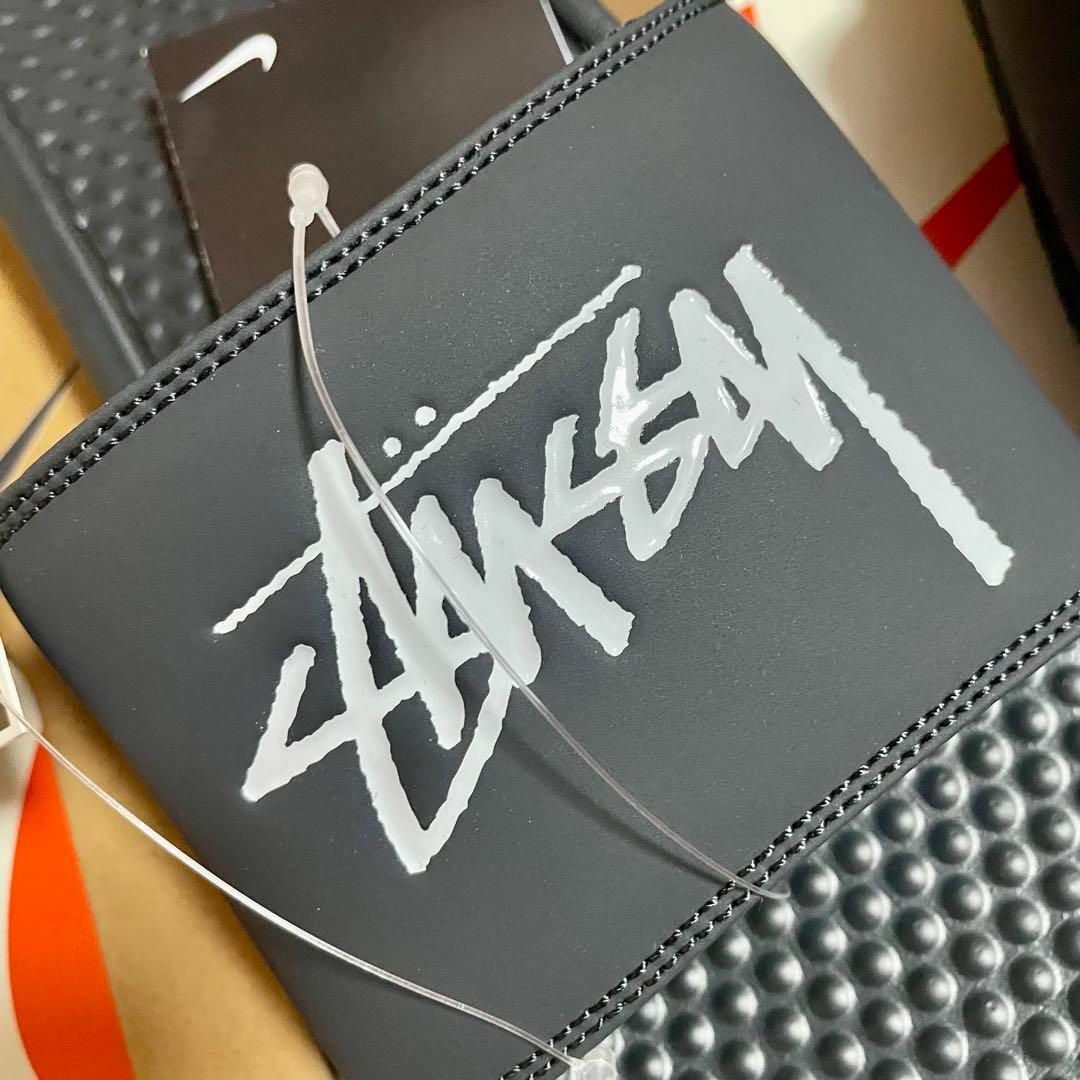 STUSSY(ステューシー)の【新品27】Stussy Nike Benassi Slide Off Noir メンズの靴/シューズ(サンダル)の商品写真