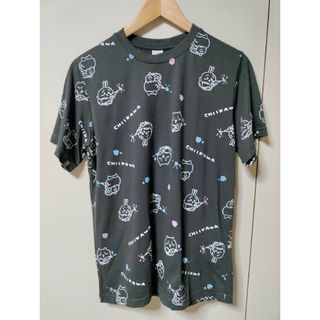 シマムラ(しまむら)のちいかわ　Tシャツ　Lサイズ　黒　しまむら(Tシャツ/カットソー(半袖/袖なし))