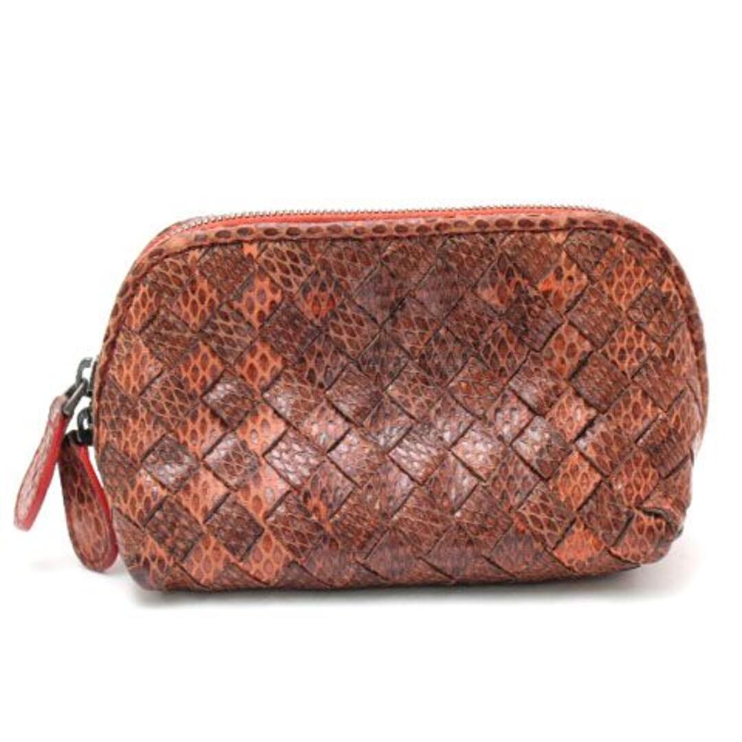 ボッテガヴェネタ BOTTEGA VENETA イントレチャート ポーチ7cm×D