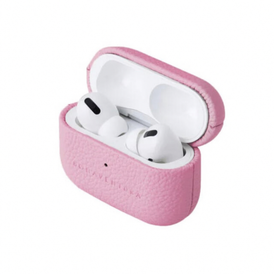 ほぼ新品 完売カラー ボナベンチュラ AirPods proケース ピンクタッフィーピンク状態