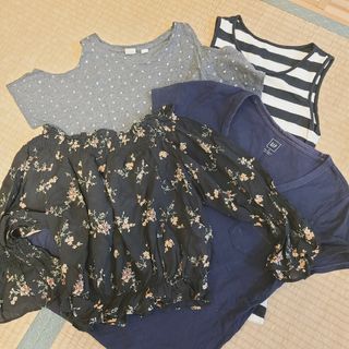 ギャップ(GAP)の【女児4点セット】半袖 GAP ギャップ 他 タンクトップ ４点 セット(Tシャツ/カットソー)